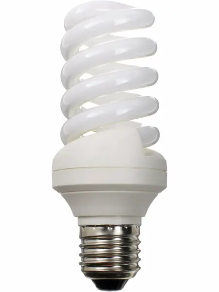 Лампа энергосберегающая люминесцентная Ecola Spiral 20W E27 2700K (теплый свет, спираль)