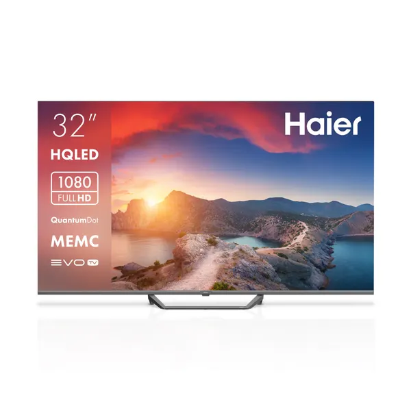 Телевизор Haier 32 Smart TV S2 Pro, 32", 2K FHD, Android TV EVO TV Dolby Digital Dolby Atmos голосовое управление Wi-Fi HDR 10, 60 Гц