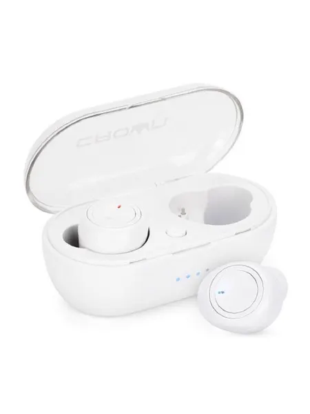 Беспроводные наушники-гарнитура, Bluetooth, для смартфона, белые.