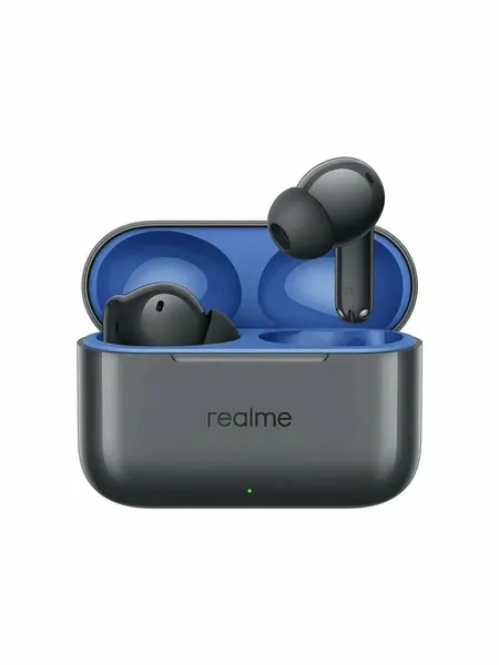 Беспроводные наушники Realme T200, внутриканальные, черный (RMA2410)