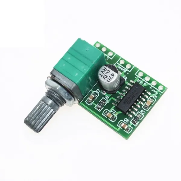 2шт. PAM8403 (с регулятором ) 2x3W Плата цифрового усилителя звука Class D DC 2.5-5V (M3427)