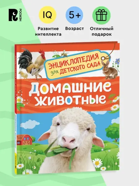 Домашние животные. Энциклопедия для детского сада РОСМЭН