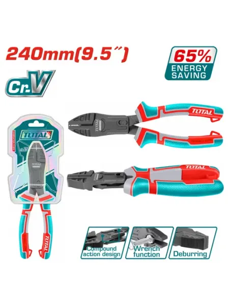 Бокорезы кусачки многофункциональные 240 мм TOTAL tools