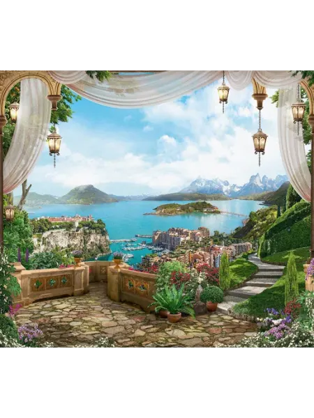 Фотообои № 322 Южная бухта 294х260см DeliceDecor