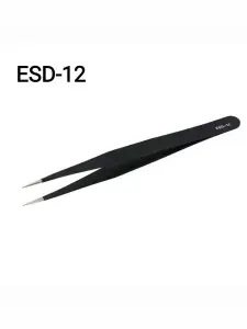 Пинцет прецизионный антистатический ESD-12