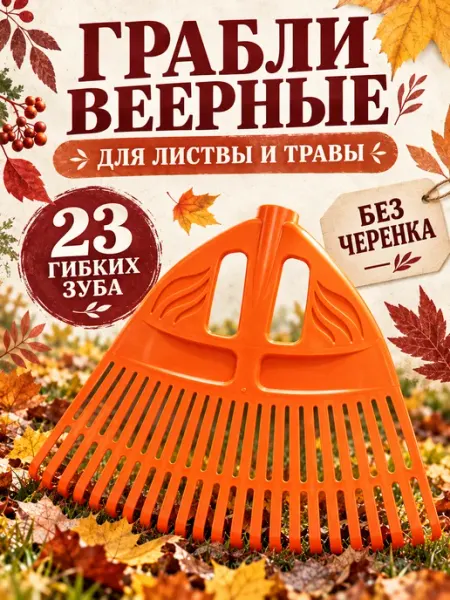 Грабли веерные МонСтрой