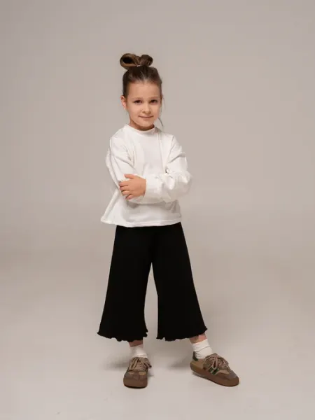 Брюки укороченные кюлоты детские NOT ONLY FABRIC