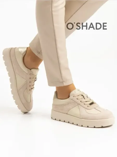Кеды бежевые женские O`SHADE