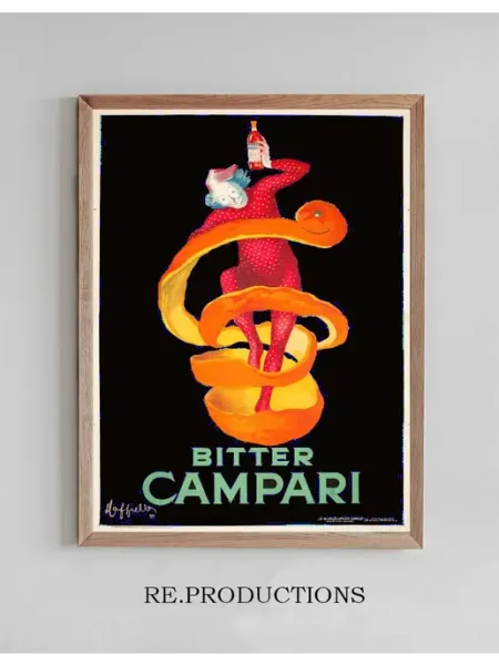 Постер Bitter Campari - Leonetto Cappiello re.productions