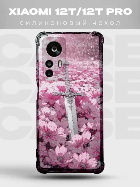 Чехол на Xiaomi 12T сакура у реки PRINTberries