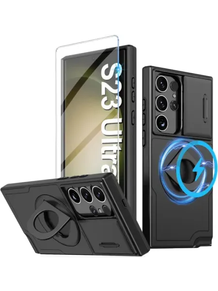 Чехол на Samsung Galaxy S23 Ultra 5G【с защитной пленкой】