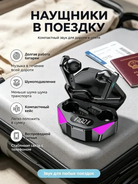 Беспроводные наушники X15 для телефона и игр Xiaomi