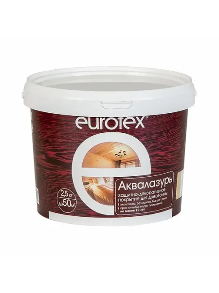 Eurotex Защитно-декоративное покрытие для древесины
