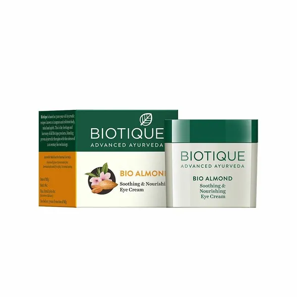 Biotique Almond Anti-Ageing Eye Cream/ Биотик Миндаль Антивозрастной Крем Для Кожи Вокруг Глаз 15г.