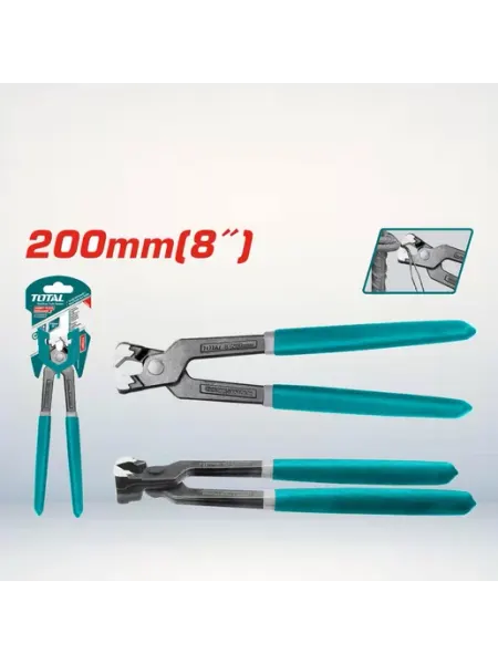 Клещи для откусывания проволоки 8" 200mm TOTAL.