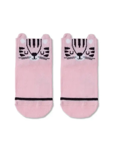 Короткие носки с декоративными ушками «Тигрёнок» DivaShop