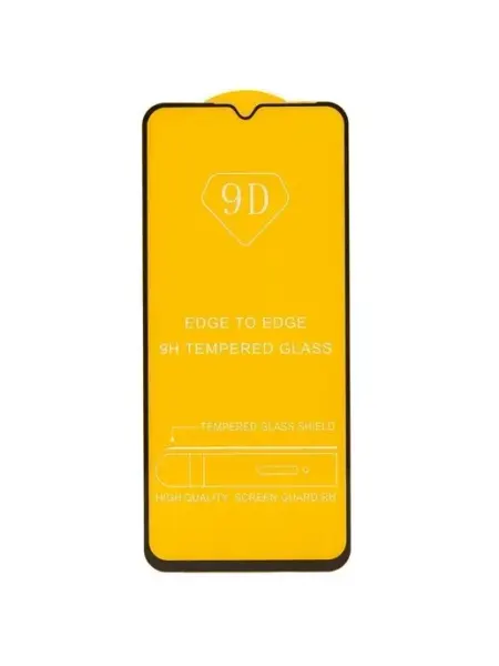 Защитное стекло для Realme C30s (полное покрытие) (черное) BaseMarket