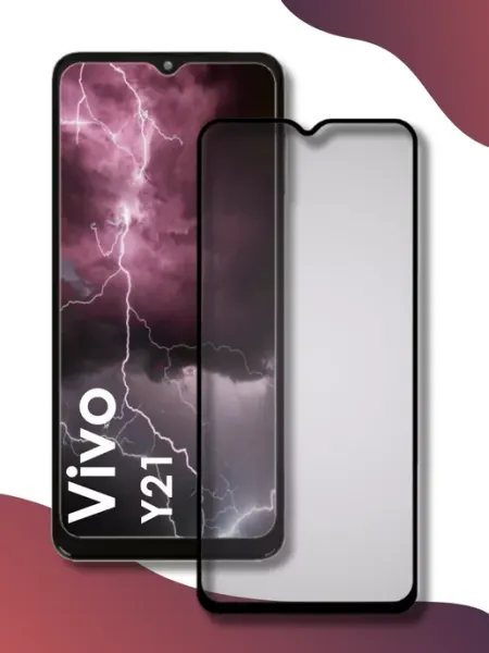 Защитное стекло Vivo Y21 World of Glass
