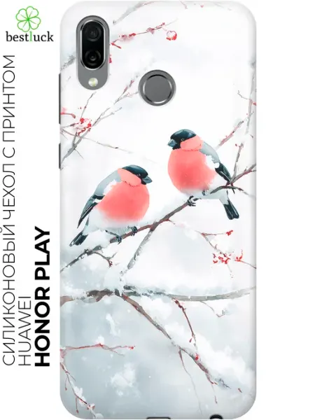 Чехол на Honor Play зимний Huawei