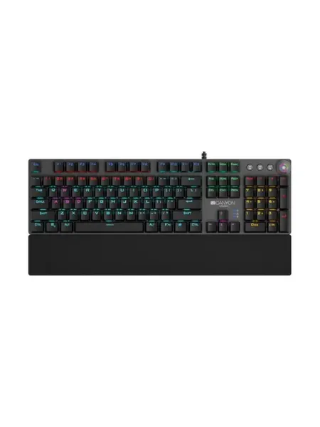 Клавиатура проводная Nightfall CND-SKB7-RU черный Canyon