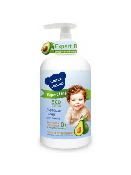 Детская пена Наша Мама Expert Line, 300 мл