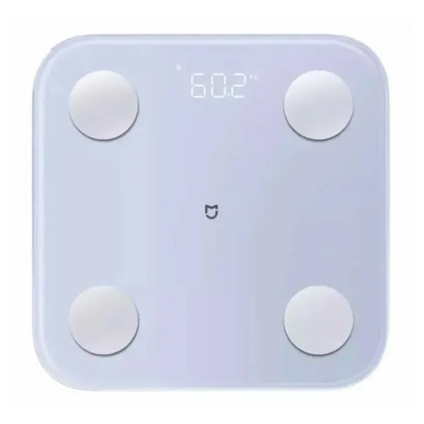 Умные весы Mijia Body Fat Scale S400 MJTZC01YM (By Xiaomi) Bluetooth MESH, до 150Кг, CN голубые
