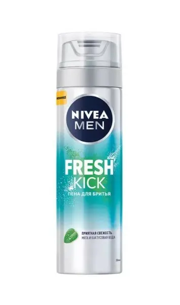 Nivea Men пена для бритья Fresh Kick 200мл