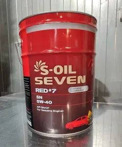 S-OIL SEVEN red 5W-40 Масло моторное, Синтетическое, 20 л