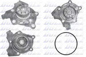 Насос водяной AUDI VW 2.0 TFSI 07> крышка пластик A243, DOLZ A243