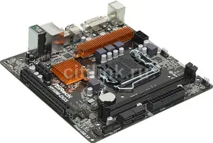 Материнская плата ASROCK H110M-DGS R3.0 (H110M-DGS R3.0) - LGA 1151, Intel H110, 2хDDR4-2133 МГц, 1хPCI-Ex16, mATX