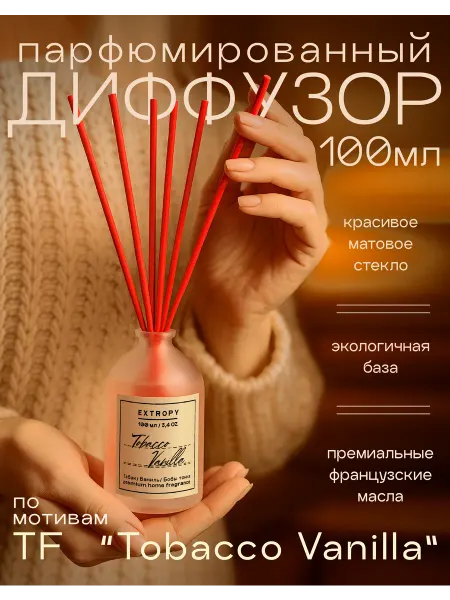EXTROPY Парфюмированный диффузор для дома по мотивам известных духов