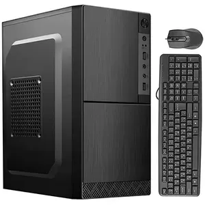 RIWER Системный блок (Intel Core i7-6700, RAM 16 ГБ, SSD 120 ГБ, Intel HD Graphics 530, Windows 10 Home), черный матовый