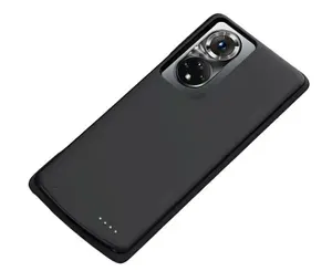 Чехол-бампер MyPads со встроенной батареей-аккумулятором мкостью 10000mAh для Huawei Honor 50 черный