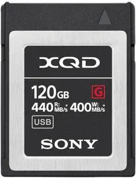 Карта памяти Sony XQD 120Gb R440/W400MB/s
