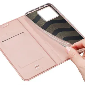 Чехол книжка Dux Ducis для Xiaomi 13, розовое золото