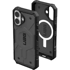Чехол для мобильного телефона UAG iPhone 16 Pathfinder, совместимый с зарядкой MagSafe, прочный противоударный нескользящий чехол военного класса
