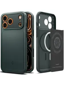 Чехол Spigen на iPhone 17 Pro Max / Айфон 17 Про Макс , Thin Fit Mag Magsafe (ACS10275), бортики для защиты камеры и дисплея