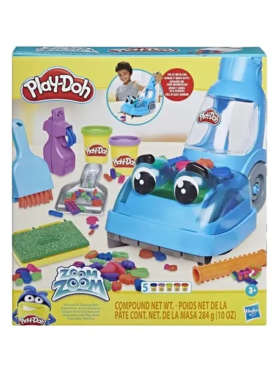 Play-Doh Игровой набор с пластилином "Пылесос Zoom Zoom", F3642