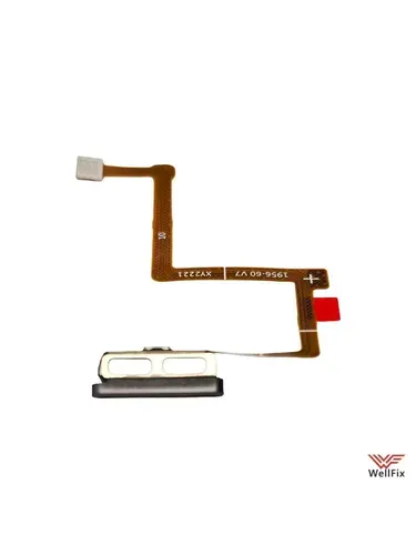 Шлейф для Xiaomi Poco F4 GT на сканер отпечатка пальца черный