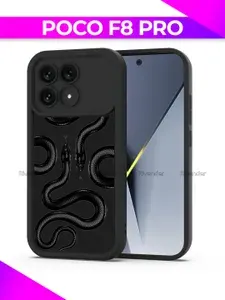 Чехол на Poco F8 Pro / Поко Ф8 Про с принтом, Змея