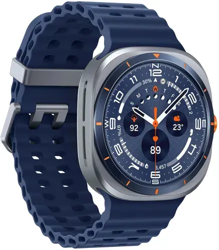 Samsung Смарт-часы Galaxy Watch Ultra (2025), 47mm, Blue Titan