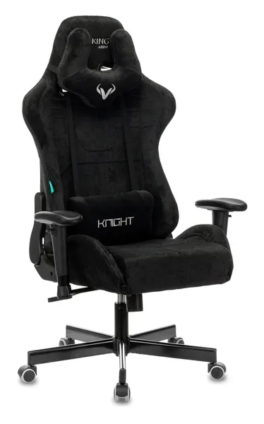 Knight Кресло игровое N1 Fabric черный Light-20