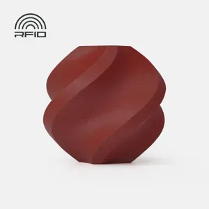 Филамент Bambu Lab PETG-CF Brick red (красный) / Пластик для 3Д печати , 1 кг на катушке , ОРИГИНАЛ RFID