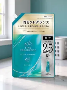 Кондиционер-ополаскиватель для белья FaFa Fine Fragrance Paradis парфюмированный с ароматом фруктов и белых цветов, 1400 мл
