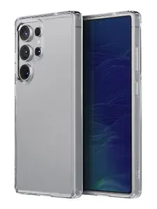 Чехол Uniq на Samsung Galaxy S25 Ultra LifePro Xtreme из пластика и силикона, бесшовный, ударопрочный, с усиленными углами AirLite, прозрачный. Товар уцененный