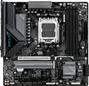 Материнская плата Gigabyte B850M EAGLE WIFI7, Socket AM5, AMD B850, mATX, Ret