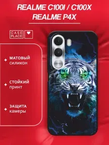 Чехол на Реалми С100i/C100x черный