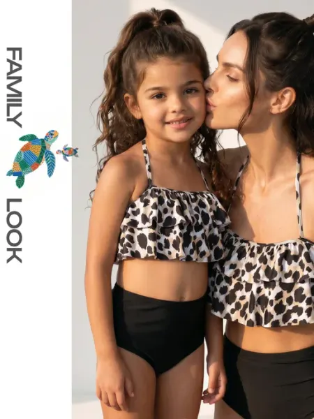 OCEANSIDE Купальник детский раздельный в бассейн и на пляж Family look