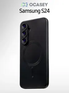 Чехол на Samsung Galaxy S24 MagSafe с защитой камеры