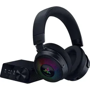 Наушники беспроводные Razer Kraken V4 Pro, проводные/беспроводные, Черный (RZ04-05160100-R3M1)